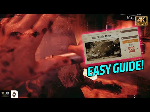 EASY Step-by-Step Walkthrough Bloody River SSS Rank (Mercenaries) Resident Evil Village