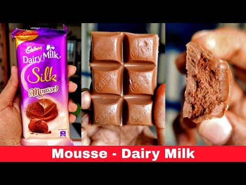 Cadbury Dairy Milk Silk Mousse - Chocolate Bar | #shorts #ScoopIntoChocolateHeaven