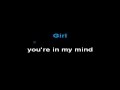 Girl (You are My Song) karaoke - FR David 