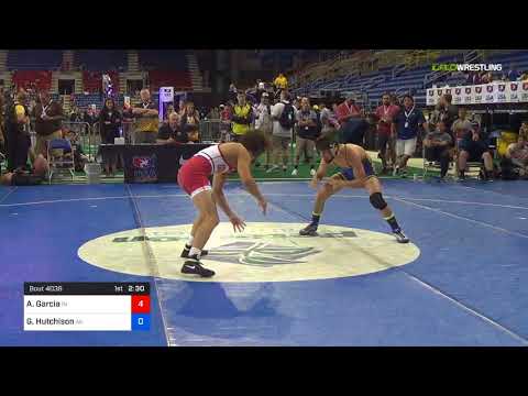 2018 USMC-USAW Cadet & Junior FS Nationals/Junior 126 Round Of 128 - Asa Garcia (IN) Vs. Gideon Hu