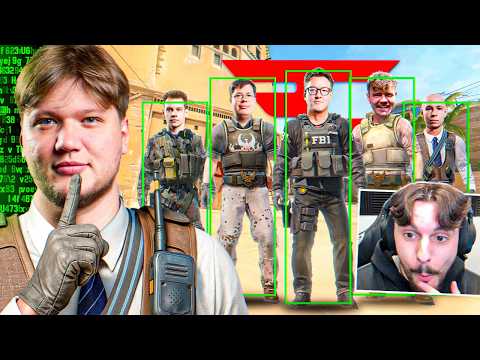 S1MPLE vs FaZe CS BUT HE HAS WALLHACKS... (Ft. Dima)