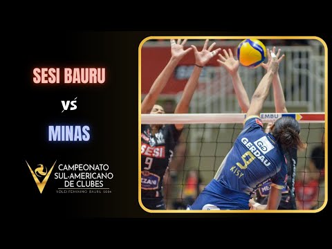 Sesi Bauru X Minas | MELHORES MOMENTOS | Sul-Americano de Clubes 2024