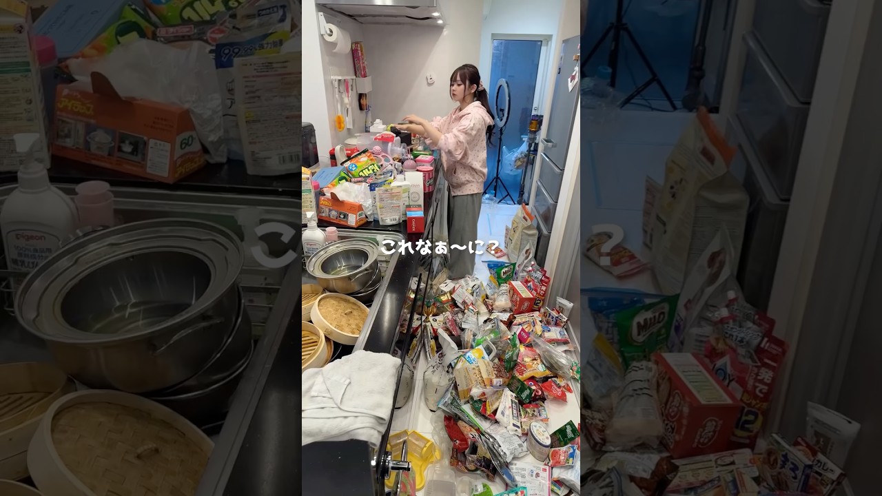 我が家をゴミ屋敷から解放します #shorts