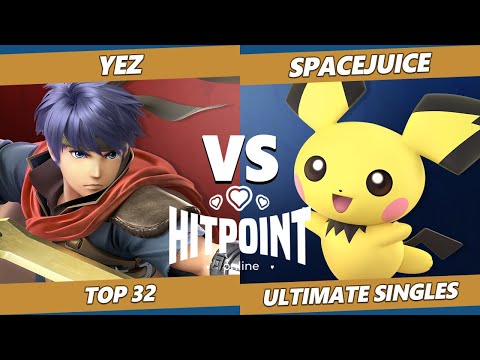 Hitpoint Online 2 Top 32- USAE PvE | Yez (Ike) Vs. SpaceJuice (Pichu) SSBU Smash Ultimate