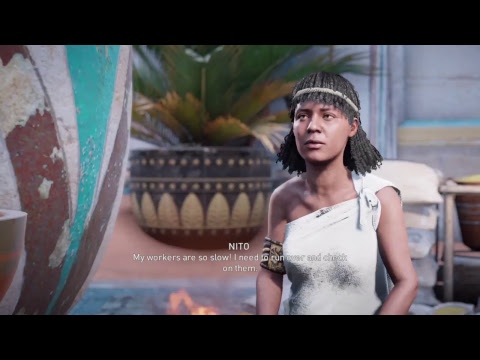 AC origins maxed lvl Pt28 Scarb Sideop pt F