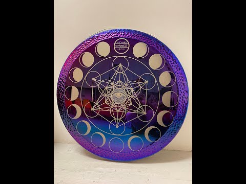 Gong 40" Anodised Nickel Steel, Metatron 2022 image 8