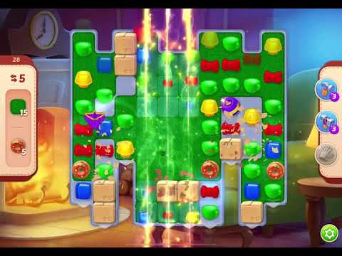 HomeScapes Level 28 no boosters (13 moves)