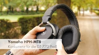 Video thumbnail for Yamaha HPH-MT8 | 200 Euro Over-Kopfhörer in Studio-Qualität? [Deutsch] by ValueTechTV