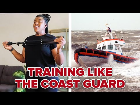 Destinee嘗試美國海岸警衛隊的訓練 // 由BuzzFeed和美國海岸警衛隊提供。 (Destinee Tries A U.S. Coast Guard Workout // Presented by BuzzFeed and U.S. Coast Guard)