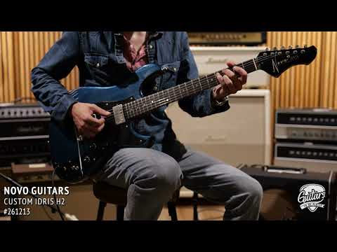 Immagine Novo Custom Idris H2 w/ Fralin Modern PAF’s – Lake Como Blue - 11