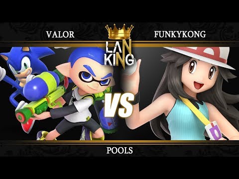 LKG Smash Weekly IV - Pools - Valor (Inkling, Sonic) vs Funkykong (Pokemon Trainer)