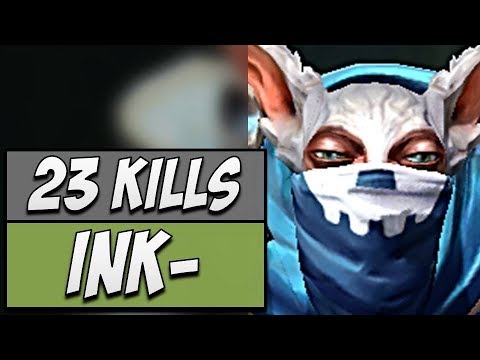 Ink Meepo - Rank 1 with 23 KILLS | Dota Gameplay