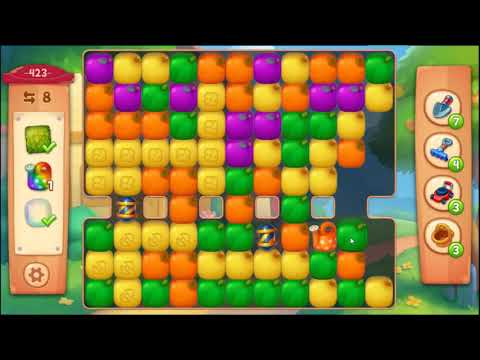 Farmscapes Level 423 - NO BOOSTERS 🌻🚜🐔 | SKILLGAMING ✔️