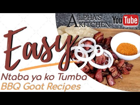 CONGOLESE FOOD: NTABA | TABA | BBQ GOAT | ALPHA'S KITCHEN