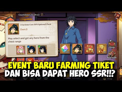 Event Baru Bisa Dapat Hero SSR Dan Farming Ticket Gacha!!? | Demon Slayer Blade Of Hashira