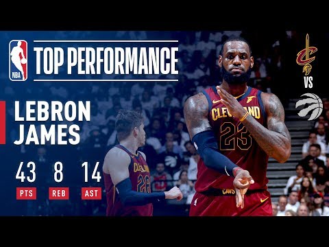 LeBron James' EPIC Game 2 Performance In Toronto