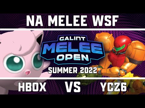 Hungrybox (Jigglypuff) vs ycz6 (Samus) - NA Melee Winners Semis - GMO Summer '22