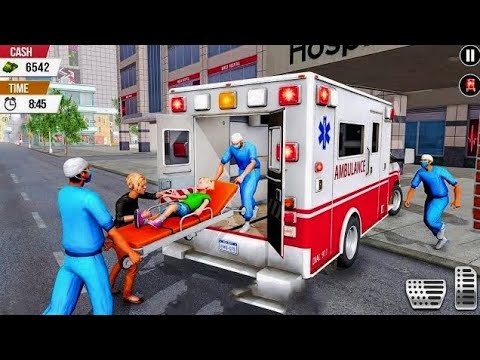 Small Town Ambulance Squad Simulator - Minivan Doctor Driver - Android Gameplay