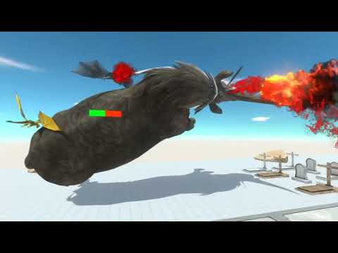 3 Little Dragon Vs Every Giant Unit- Animal Revolt Battle Simulator