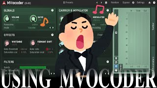 Video thumbnail for Using MVocoder by Chandler guitar