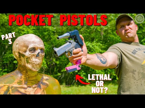 How Lethal Are Pocket Pistols ??? (Part 3)