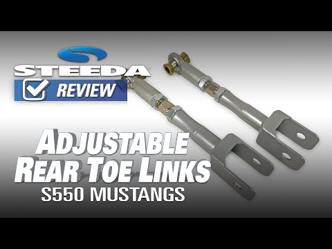 Steeda Adjustable Rear Toe Links S550 Mustang | Review