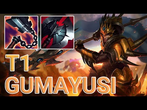 T1 Gumayusi Jarvan IV Jungle VS Lillia | KR Challenger Patch 13.10