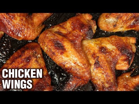 5 Ingredient Chicken Wings Recipe - Quick & Easy Chicken Wings - Party Starter Recipe - Varun