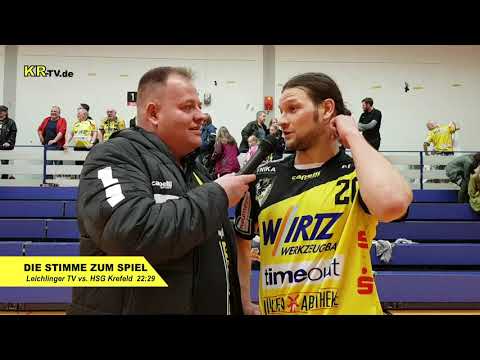 KR-TV.de 0411 DIE STIMME ZUM SPIEL - Leichlinger TV vs. HSG Krefeld