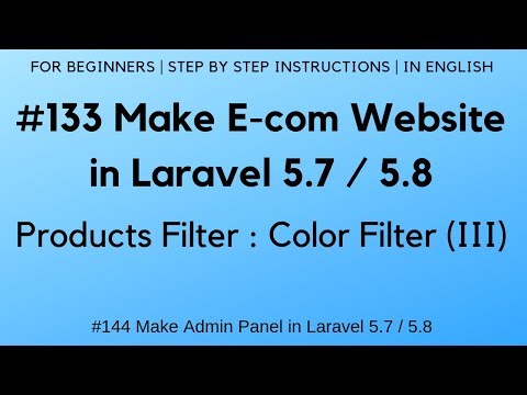7 Make Admin Panel in Laravel 5 6 | Display Error Message on Login Failure | Logout Process
