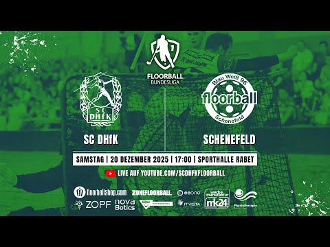 1. Floorball Bundesliga | SC DHfK Leipzig vs. Blau-Weiß 96 Schenefeld | 13. Spieltag