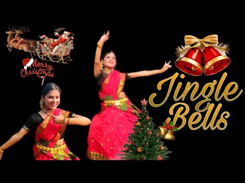 Jingle Bells Dance || Bharatnatyam Choreography || Christmas Special Dance || Anamika Patra ||