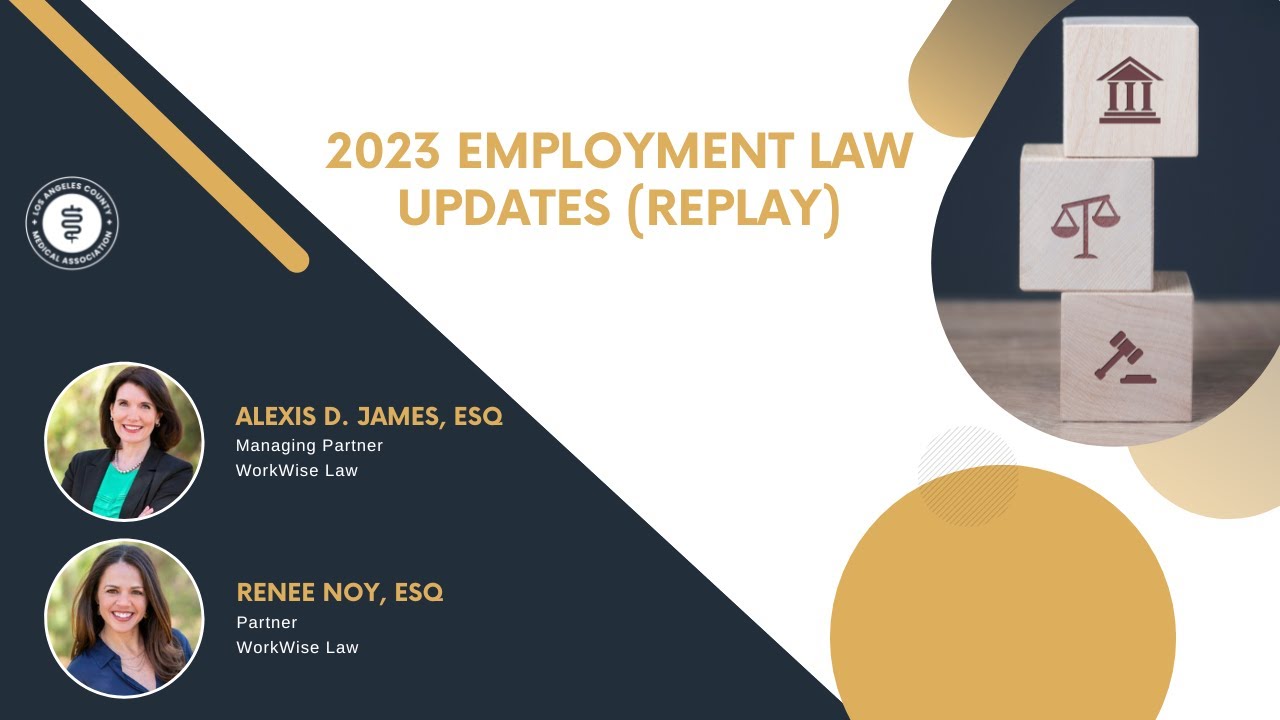 2023 Employment Law Updates with WorkWise Law