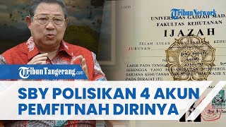 SBY RESMI POLISIKAN 4 Akun yang Tuding Dirinya Dalangi Kasus Ijazah Jokowi, Sudah Tutup Pintu Maaf?