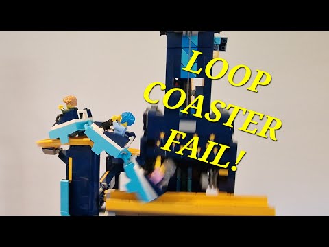 How to fix Lego 10303 Loop Coaster and stop it breaking apart!