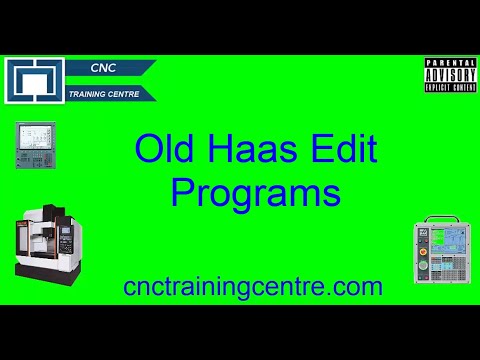Old Haas Control | How to Copy and Delete a Program (Live CNC Tutorial)