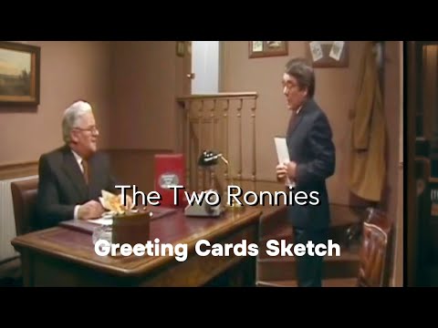 The Two Ronnies | Greeting Cards | Classic British Comedy TV Series