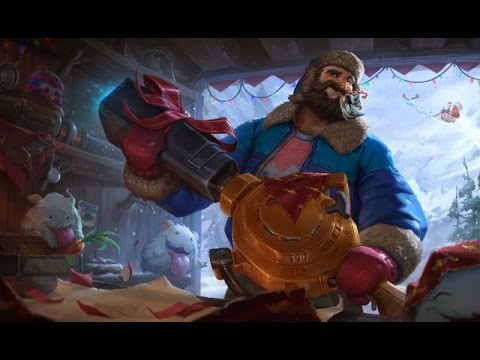 Snow Day Graves [Dia Nevado] Skin Spotlight Pre Release Pbe  League of Legends [Español]