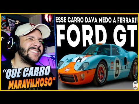 RS REAGE FORD GT: O carro que DERROTOU a FERRARI em Le Mans! - EP. 128