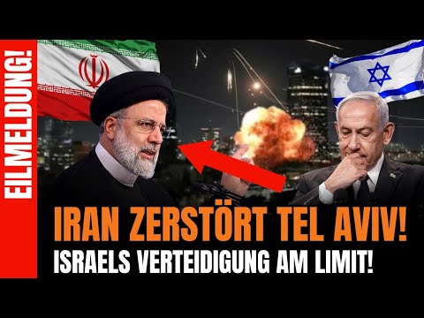 IRAN ZERSTÖRT ISRAEL! Hyperschallraketen durchbrechen Iron Dome – Tel Aviv brennt!