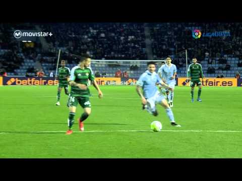 Cabral despejando bajopalos una vaselina de Rubén Castro