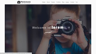 HTML 5  And CSS 3 Beautiful Landing Page Design | Home Page Designes