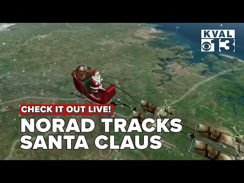 NORAD tracks Santa's 2025 Christmas Eve journey
