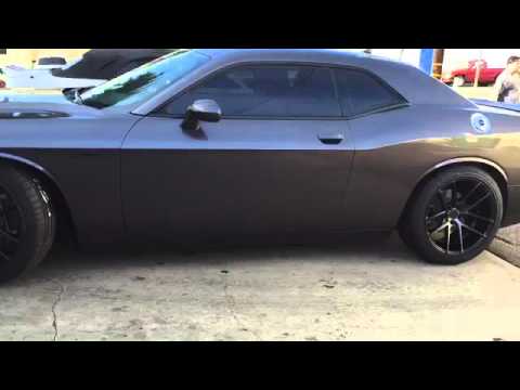 2015 Dodge Challenger on niche targa m130 wheels