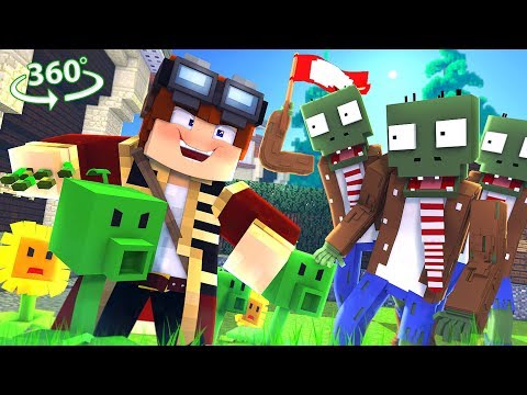 Friend - Plants vs Zombies in 360° - A Minecraft VR Video