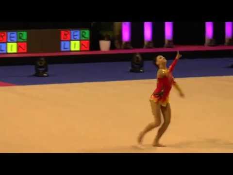 BM 2014 Finals Jana Berezko-Marggrander, Ribbon, Germany