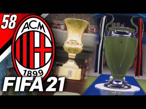 CHAMPIONS LEAGUE FINAL vs SPURS!! TREBLE? FIFA 21 AC MILAN CAREER MODE #58