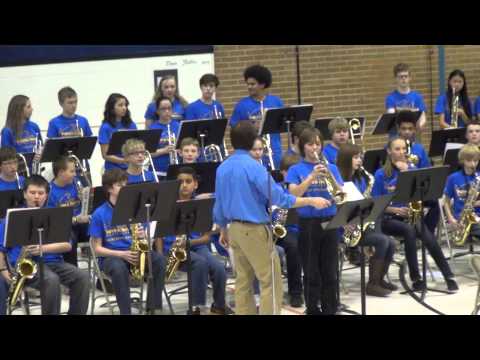 Patrick Henry Middle School Jazz Band Plays Zoot Suit Riot
