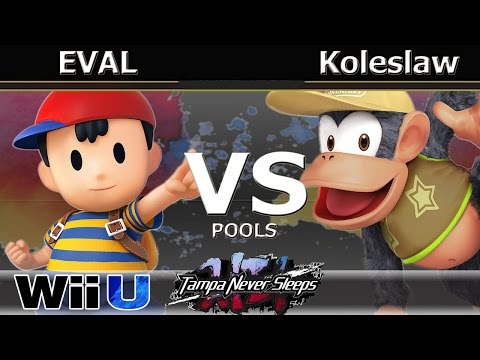 ESPR|EVAL (Ness) vs. Koleslaw (Diddy Kong) - Wii U Pools - TNS7