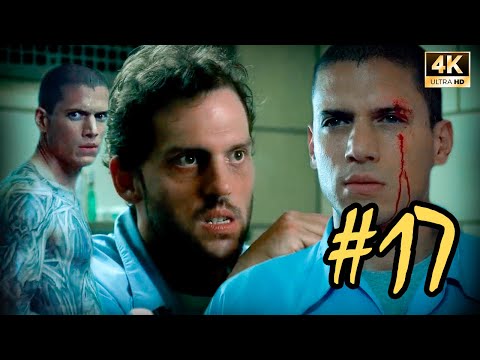 Scofield wants to get rid of his new cellmate Haywire. Prison Break s01 pt.17, 2160p (4K)